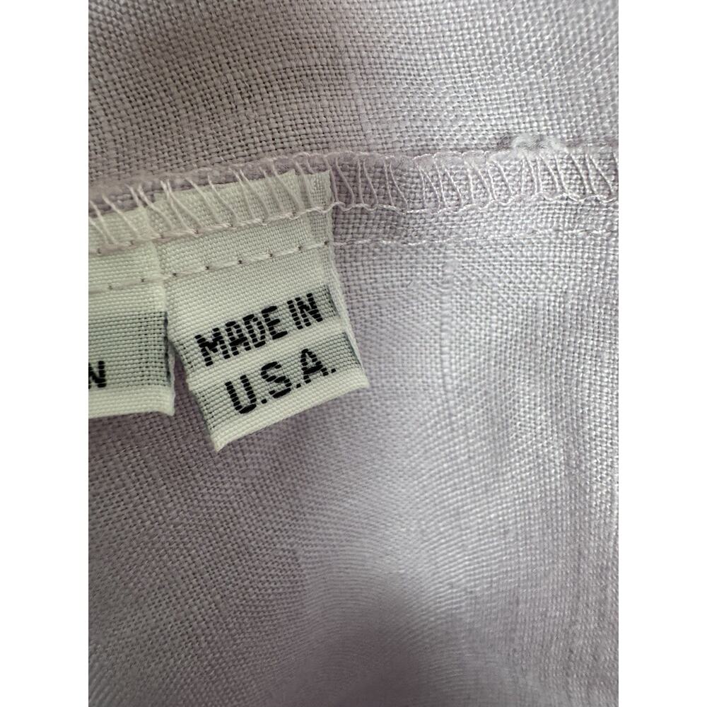 Planet Top Shirt Top One Size Fits All Boxy Nylon Purple Lilac USA MADE - Picture 4 of 10